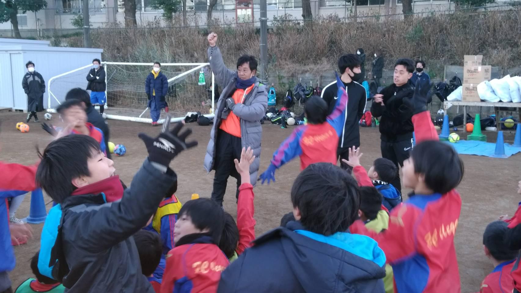 年末サッカー模様５