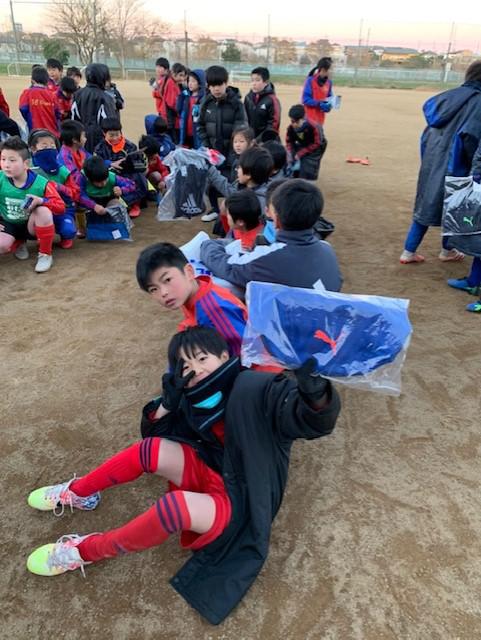 年末サッカー模様４